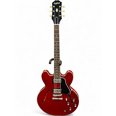 Used Epiphone ES355 IG Cherry Hollow Body Electric Guitar