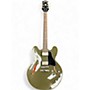 Used Epiphone ES355 INSPIRED BY GIBSON Green Hollow Body Electric Guitar Green