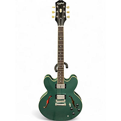 Used Epiphone ES355 Inverness Green Hollow Body Electric Guitar