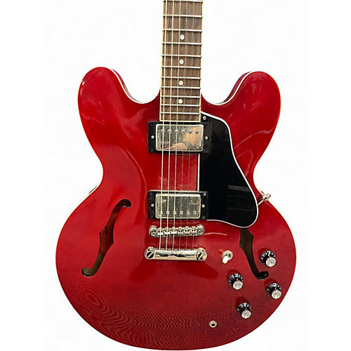 Used Epiphone ES355 Red Hollow Body Electric Guitar Red