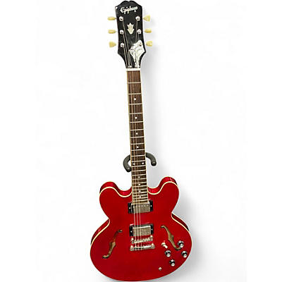 Used Epiphone ES355 Red Hollow Body Electric Guitar