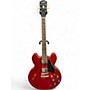 Used Epiphone ES355 Red Hollow Body Electric Guitar Red