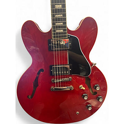 Used Epiphone ES355 Red Hollow Body Electric Guitar