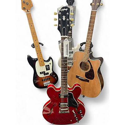 Used Epiphone ES355 Red Hollow Body Electric Guitar