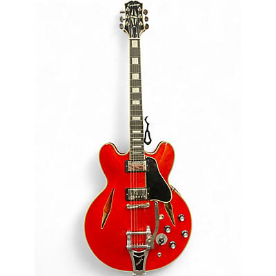 Used Epiphone ES355 SHINICHI UBUKATA Cherry Hollow Body Electric Guitar
