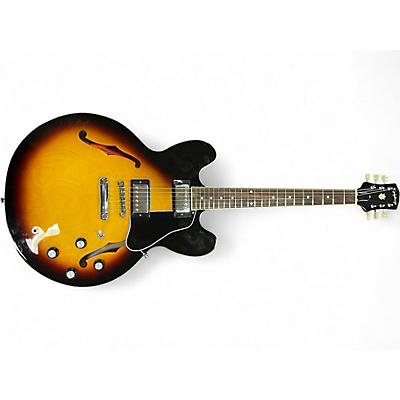 Used Epiphone ES355 Sunburst Hollow Body Electric Guitar