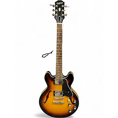 Used Epiphone ES355 Tobacco Burst Hollow Body Electric Guitar