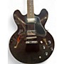 Used Epiphone ES355 jim james Brown Hollow Body Electric Guitar Brown