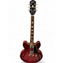 Used Epiphone ES355 red Hollow Body Electric Guitar red