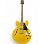 Used Epiphone ESS-335 Gold Hollow Body Electric Guitar Gold