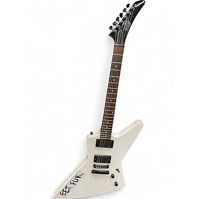 Used Epiphone EXPLORER WHITE Solid Body Electric Guitar