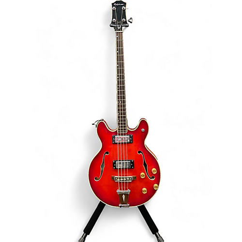 Epiphone Used Epiphone Ea-260 Red Electric Bass Guitar Red