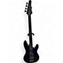 Used Epiphone Ebony PJ Bass Black Electric Bass Guitar Black