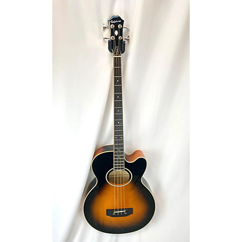 Epiphone Used Epiphone El Cap-4C/VS Vintage Sunburst Acoustic Bass Guitar Vintage Sunburst