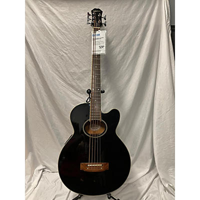 Epiphone Used Epiphone El Capitan Black Acoustic Bass Guitar