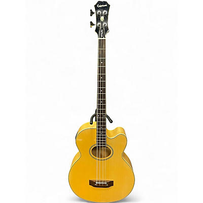 Used Epiphone El Capitan Natural Acoustic Bass Guitar