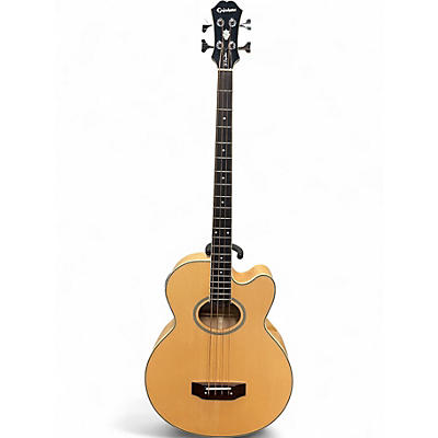 Used Epiphone El Capitan Natural Acoustic Bass Guitar