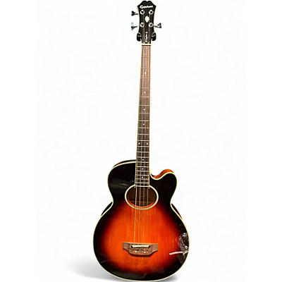 Used Epiphone El Capitan Vintage Sunburst Acoustic Bass Guitar