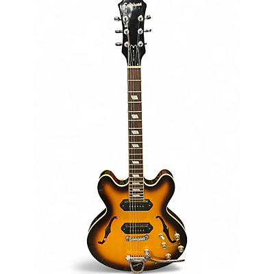 Used Epiphone Elitist 1965 Casino Vintage Sunburst Hollow Body Electric Guitar