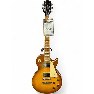 Used Epiphone Elitist Les Paul Standard Plus Honey Burst Solid Body Electric Guitar