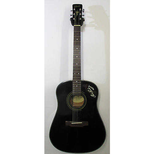 Epiphone Used Epiphone Elvis Black Acoustic Guitar Black