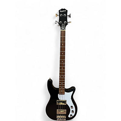 Used Epiphone Embassy Black Electric Bass Guitar