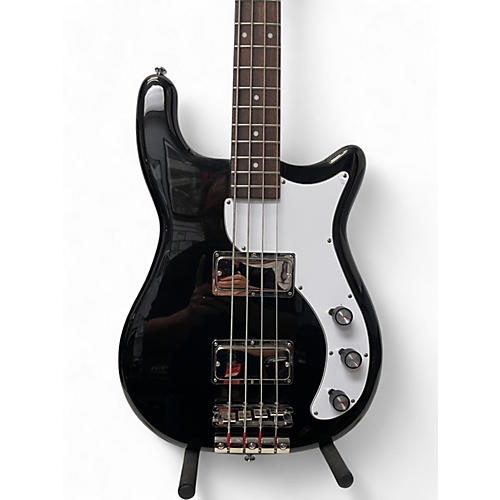 Used Epiphone Embassy Graphite Black Electric Bass Guitar Graphite Black