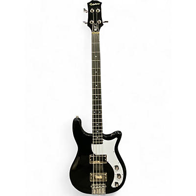 Epiphone Used Epiphone Embassy Pro Black Electric Bass Guitar