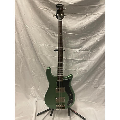 Epiphone Used Epiphone Embassy Pro GREEN Electric Bass Guitar Green