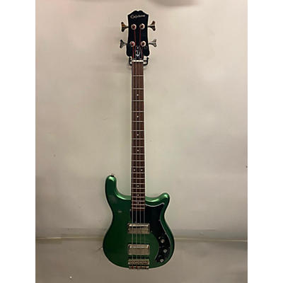 Epiphone Used Epiphone Embassy Pro Green Electric Bass Guitar