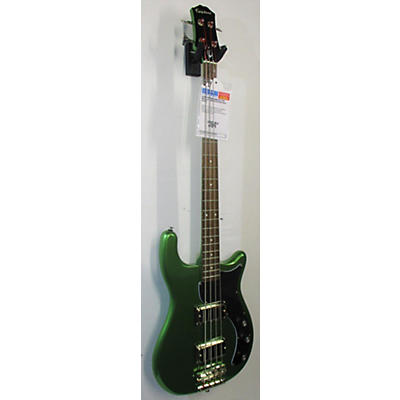 Used Epiphone Embassy Pro Metallic Green Electric Bass Guitar