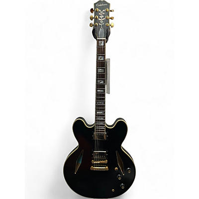 Used Epiphone  Emily Wolfe Satin Black Hollow Body Black Hollow Body Electric Guitar