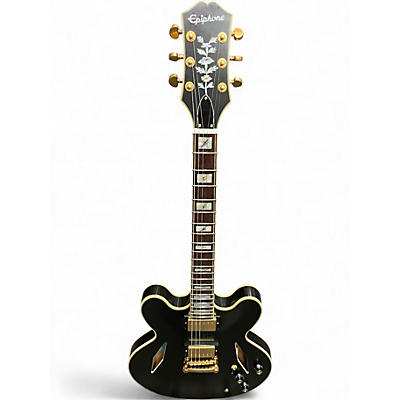 Used Epiphone Emily Wolfe Sheraton Black Hollow Body Electric Guitar