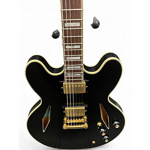 Used Epiphone Emily Wolfe Sheraton Black Hollow Body Electric Guitar Black