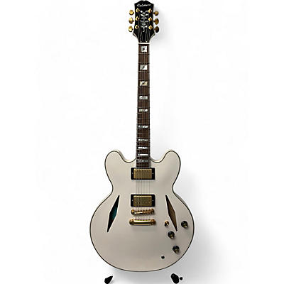 Epiphone Used Epiphone Emily Wolfe Sheraton matte white Hollow Body Electric Guitar