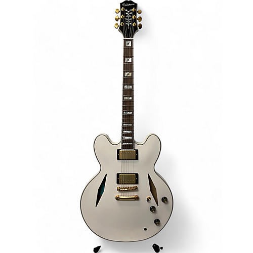 Epiphone Used Epiphone Emily Wolfe Sheraton matte white Hollow Body Electric Guitar matte white