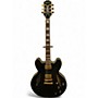 Used Epiphone Emily Wolfe Sheriton Satin Black Hollow Body Electric Guitar Satin Black