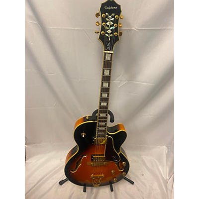 Epiphone Used Epiphone Emperor 2 Pro Sunburst Hollow Body Electric Guitar