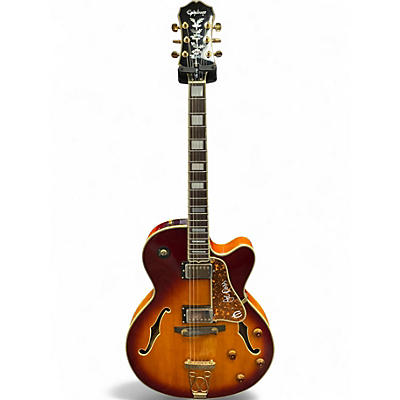 Used Epiphone Emperor II Joe Pass Signature 2 Color Sunburst Hollow Body Electric Guitar