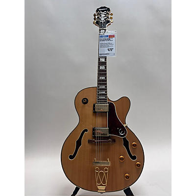 Epiphone Used Epiphone Emperor II Joe Pass Signature Natural Hollow Body Electric Guitar