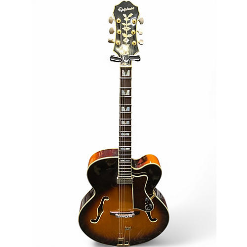 Used Epiphone Emperor Regent 2 Color Sunburst Hollow Body Electric Guitar 2 Color Sunburst