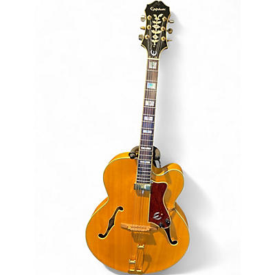 Used Epiphone Emperor Regent Natural Hollow Body Electric Guitar