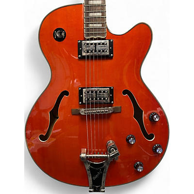 Used Epiphone Emperor Swingster Orange Hollow Body Electric Guitar