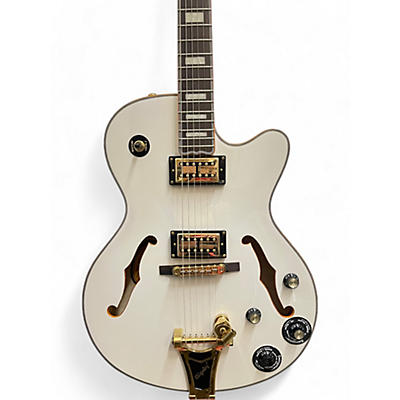 Used Epiphone Emperor Swingster Royale Pearl White Hollow Body Electric Guitar