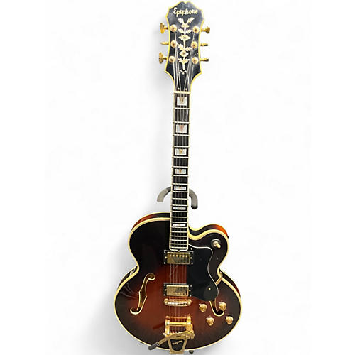 Used Epiphone Emperor T 3 Color Sunburst Hollow Body Electric Guitar 3 Color Sunburst