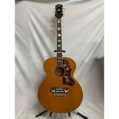 Epiphone Used Epiphone Epiphone Inspired By Gibson J-200 Natural Acoustic Guitar