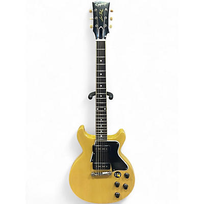 Used Epiphone Epiphone Inspired by Gibson Custom 1960 Les Paul Special Double Cut TV Yellow Solid Body Electric Guitar