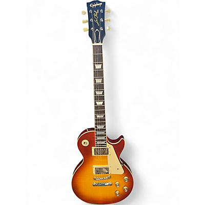 Used Epiphone Epiphone Inspired by Gibson Custom 1960 Les Paul Standa Heritage Cherry Sunburst Solid Body Electric Guitar
