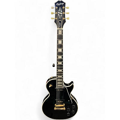 Used Epiphone Epiphone Les Paul Custom P-90 Black Solid Body Electric Guitar