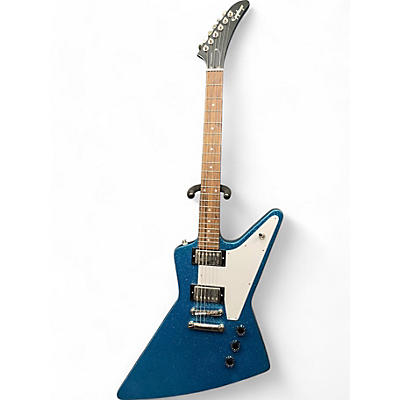 Used Epiphone Explorer BRUNSWICK BLUE Solid Body Electric Guitar